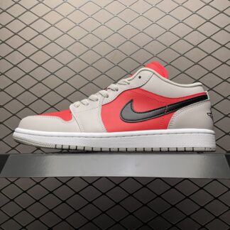 Jordan 1 Retro Low Light Iron Ore Siren Red DC0774-060