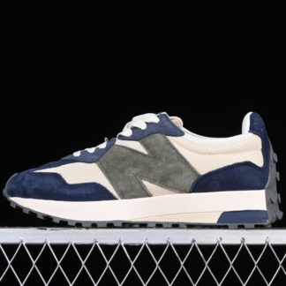 New Balance 327 Navy Bone Olive MS327DT