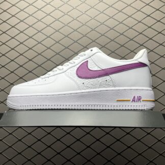 Nike Air Force 1 Low EMB “Lakers” White/Bold Berry FJ4209-100