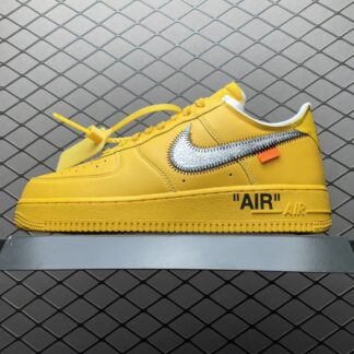 Nike Air Force 1 Low Off-White ICA University Gold DD1876-700