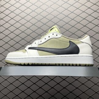 Jordan 1 Retro Low Golf Travis Scott Neutral Olive FZ3124-200