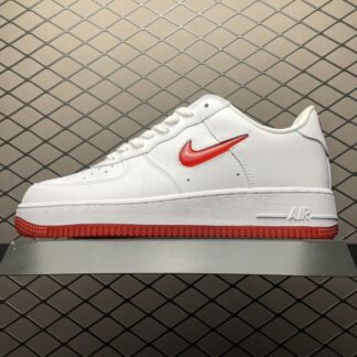 Nike Air Force 1 Low '07 Retro Color of the Month Jewel Swoosh University Red FN5924-101