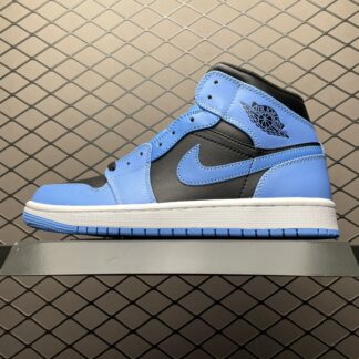 Jordan 1 Mid University Blue Black DQ8426-401