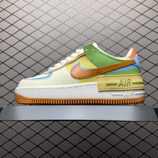 Nike Air Force 1 Low Shadow Coconut Milk Saturn Gold DZ1847-103