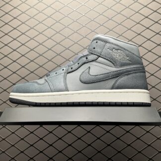 Jordan 1 Mid Distressed Smoke Grey FJ3448-001