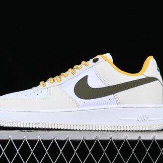 Nike Air Force 1 Low "Light Bone/Vivid Sulfur" FV3628-031