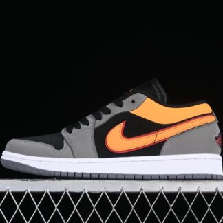 Jordan 1 Low SE Light Graphite Vivid Orange FN7308-008