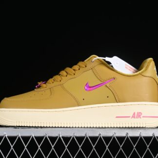 Nike Air Force 1 Low Just Do It Brown Pink FB8251-700