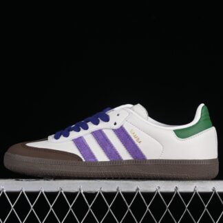 adidas Samba OG Off White Core Purple Green Brown ID8349