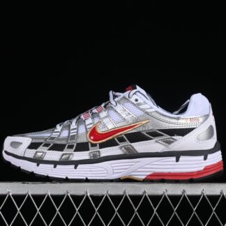 Nike P-6000 White Gold Red BV1021-101