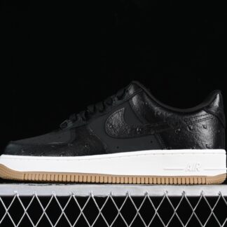 Nike Air Force 1 Low '07 Black Ostrich Gum DZ2708-002