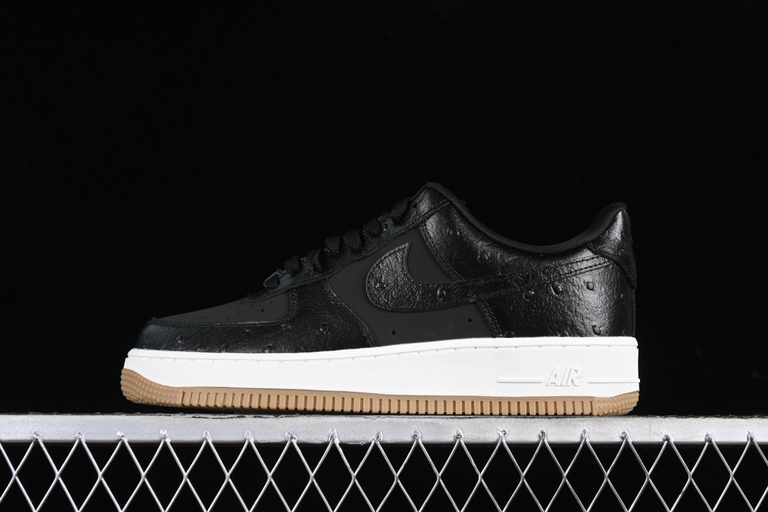 Nike Air Force 1 Low '07 Black Ostrich Gum DZ2708-002