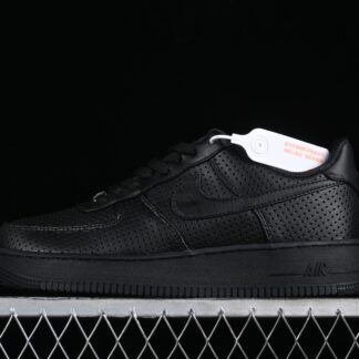 Nike Air Force 1 Low SP Triple Black Perforated HF8189-001