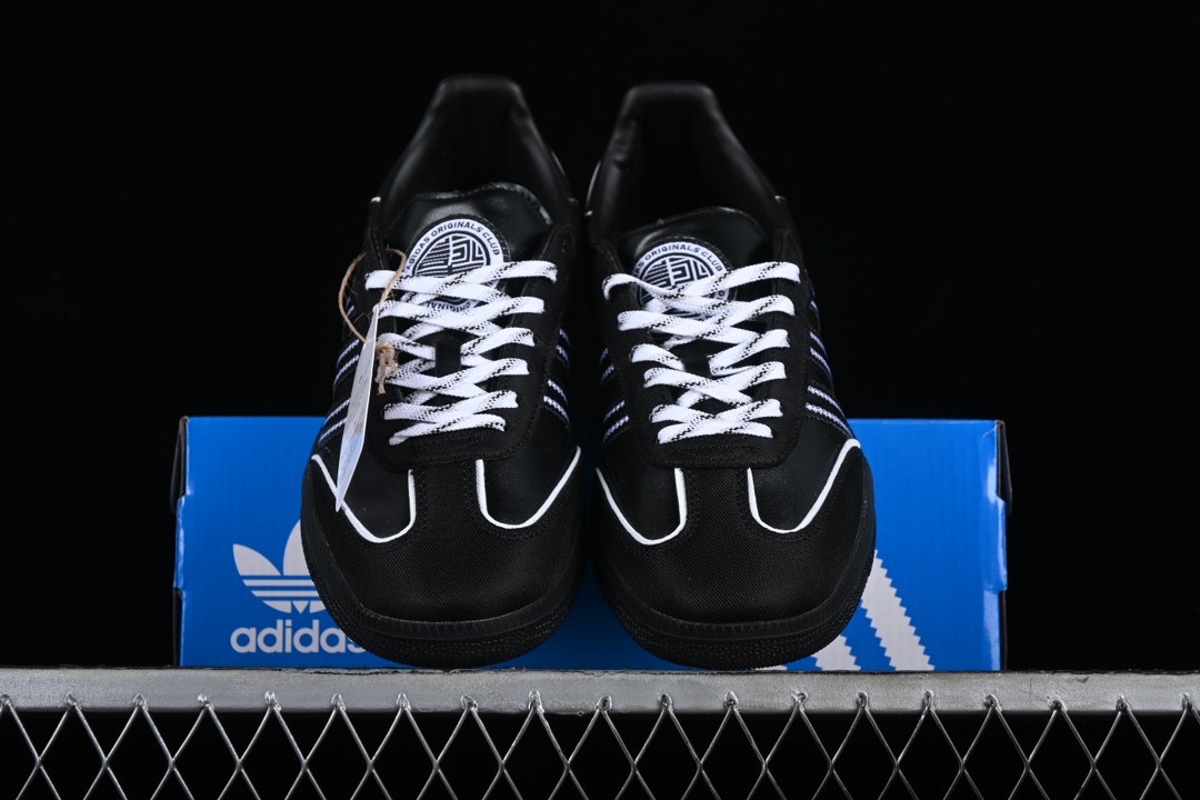 adidas TOC Samba OG Black White Silver IF3918 – Image 9