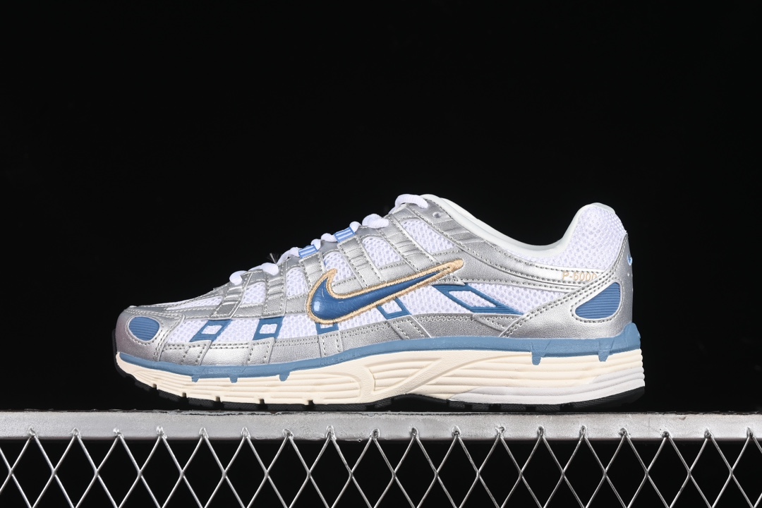 Nike P-6000 Metallic Silver Aegean Storm HJ7246-100