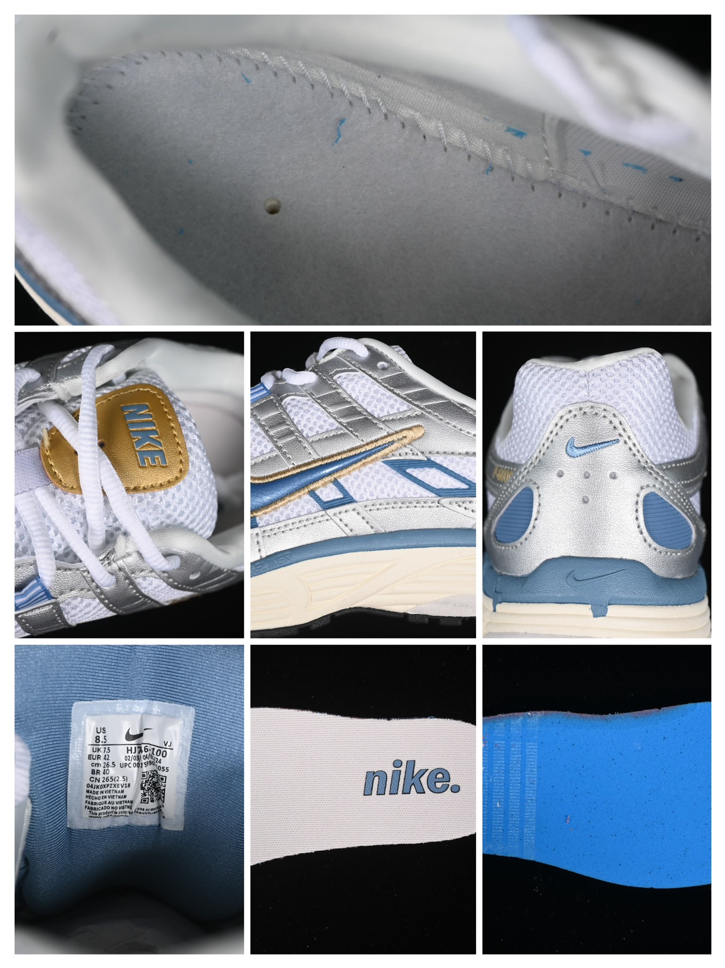 Nike P-6000 Metallic Silver Aegean Storm HJ7246-100 – Image 9