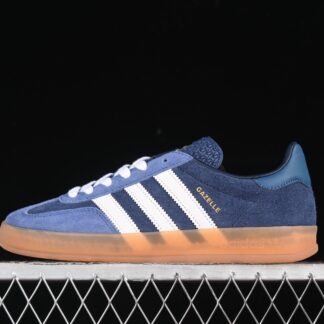 adidas Gazelle Indoor Dark Blue Bliss Orange JI0322