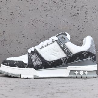 Louis Vuitton LV Trainer Monogram Denim White Blue 1A9JGZ / 1A9JGU