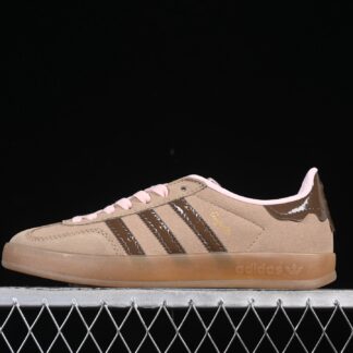 adidas Gazelle Indoor Brown Pink Gum JR8028