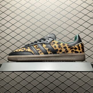 adidas Samba OG Black Green Leopard JI2735