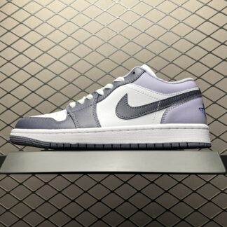 Air Jordan 1 Low "Purple/White" 553558-145