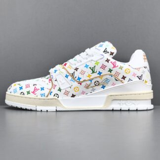 Louis Vuitton LV Trainer Takashi Murakami White 1AGZDS