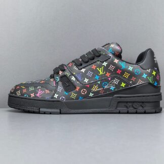 Louis Vuitton LV Trainer Takashi Murakami Black 1AHEKZ