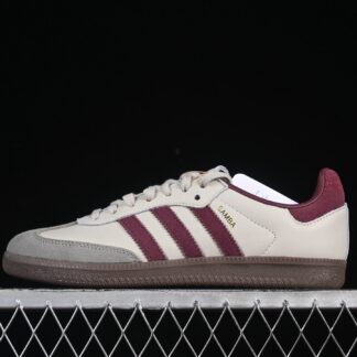 adidas Samba OG Putty Grey Maroon ID1482