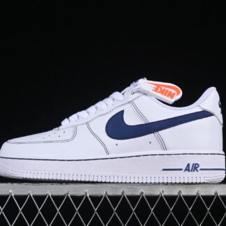 Nike Air Force 1 Low '07 LV8 White Deep Royal Blue HQ2037-100
