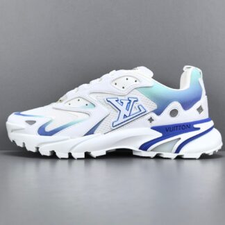 Louis Vuitton Runner Tatic White Blue 1ACF13