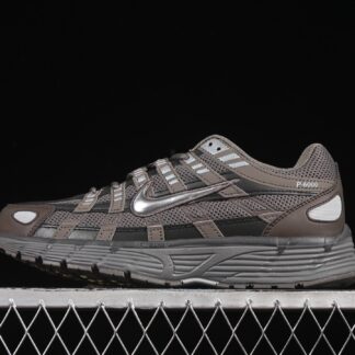 Nike P-6000 Cave Stone Medium Ash Flat Pewter Metallic Silver CD6404-202