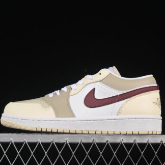 Air Jordan 1 Low "TEAM GOLD RED" HV6530-100