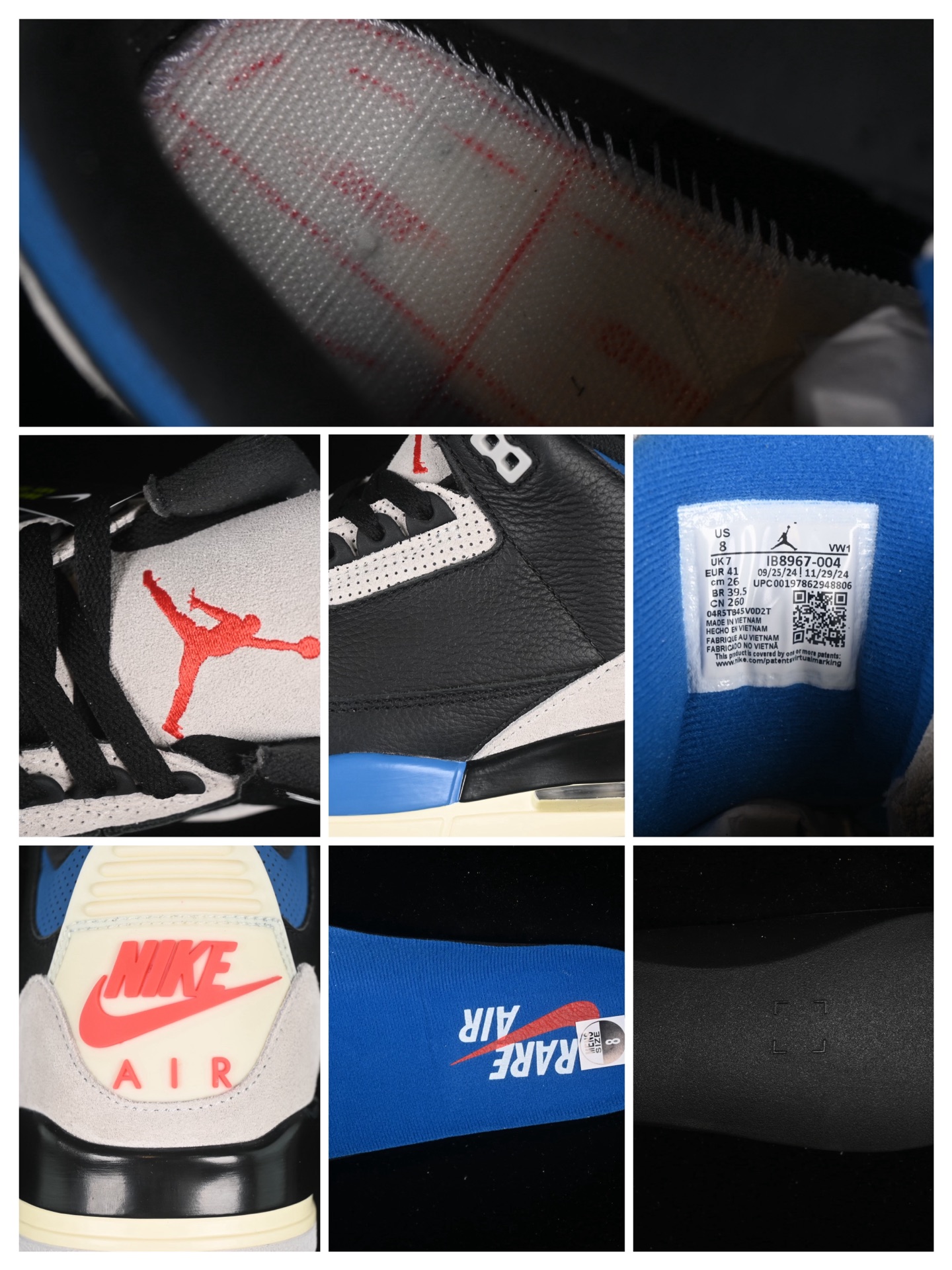Jordan 3 Retro OG Rare Air IB8967-004 – Image 2