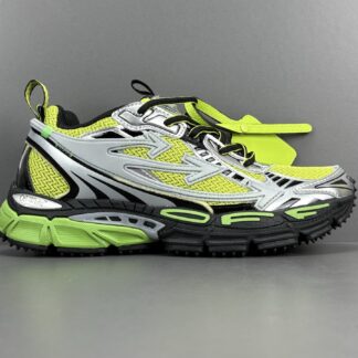 OFF-WHITE Be Right Back Silver Green Fluo OMIA295S25FAB0017270