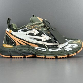 OFF-WHITE Be Right Back Military Green Peach OMIA295F24FAB0015621