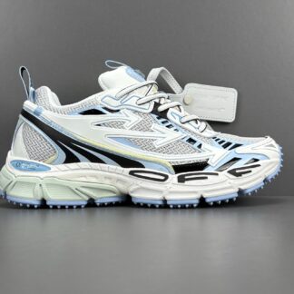OFF-WHITE Be Right Back White Light Blue OWIA289C99FAB0010140