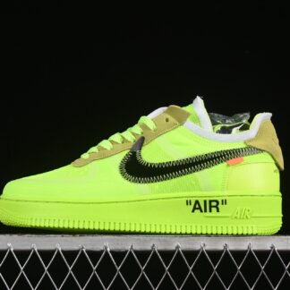 Nike Air Force 1 Low Off-White Volt AO4606-700