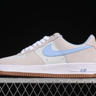 Nike Air Force 1 Low '07 LV8 Photon Dust White Gum Medium Brown Psychic Blue IB6388-002