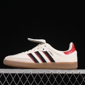 adidas Samba LT White Black Better Scarlet JQ5124