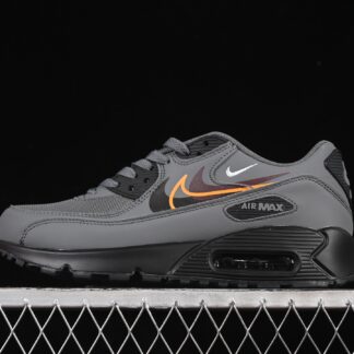 Nike Air Max 90 Multi Swoosh Smoke Grey Mandarin FN7810-001