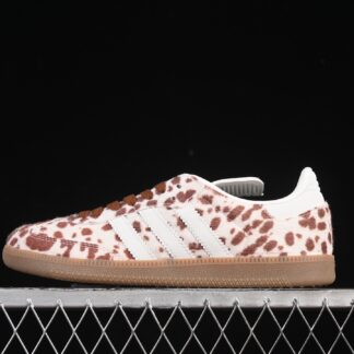 adidas Samba LT Cow Print Brown White JS3931