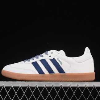 adidas Samba Off White Dark Blue JI3907