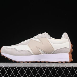 New Balance 327 Beige White Gum Pink WS327AN