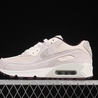 Nike Air Max 90 PRM Sail Burgundy Crush HQ1712-001