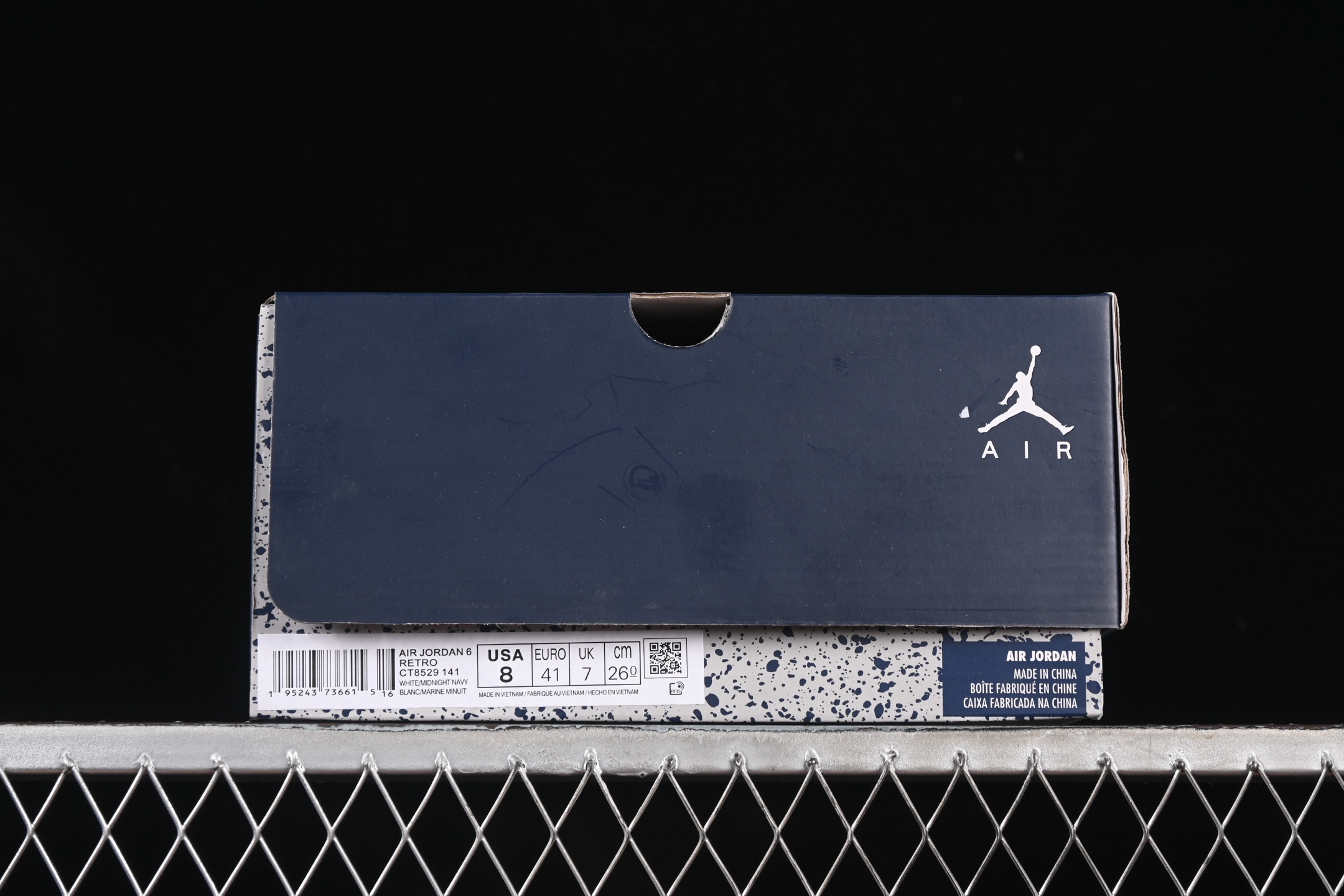 Jordan 6 Retro Midnight Navy CT8529-141 – Image 8